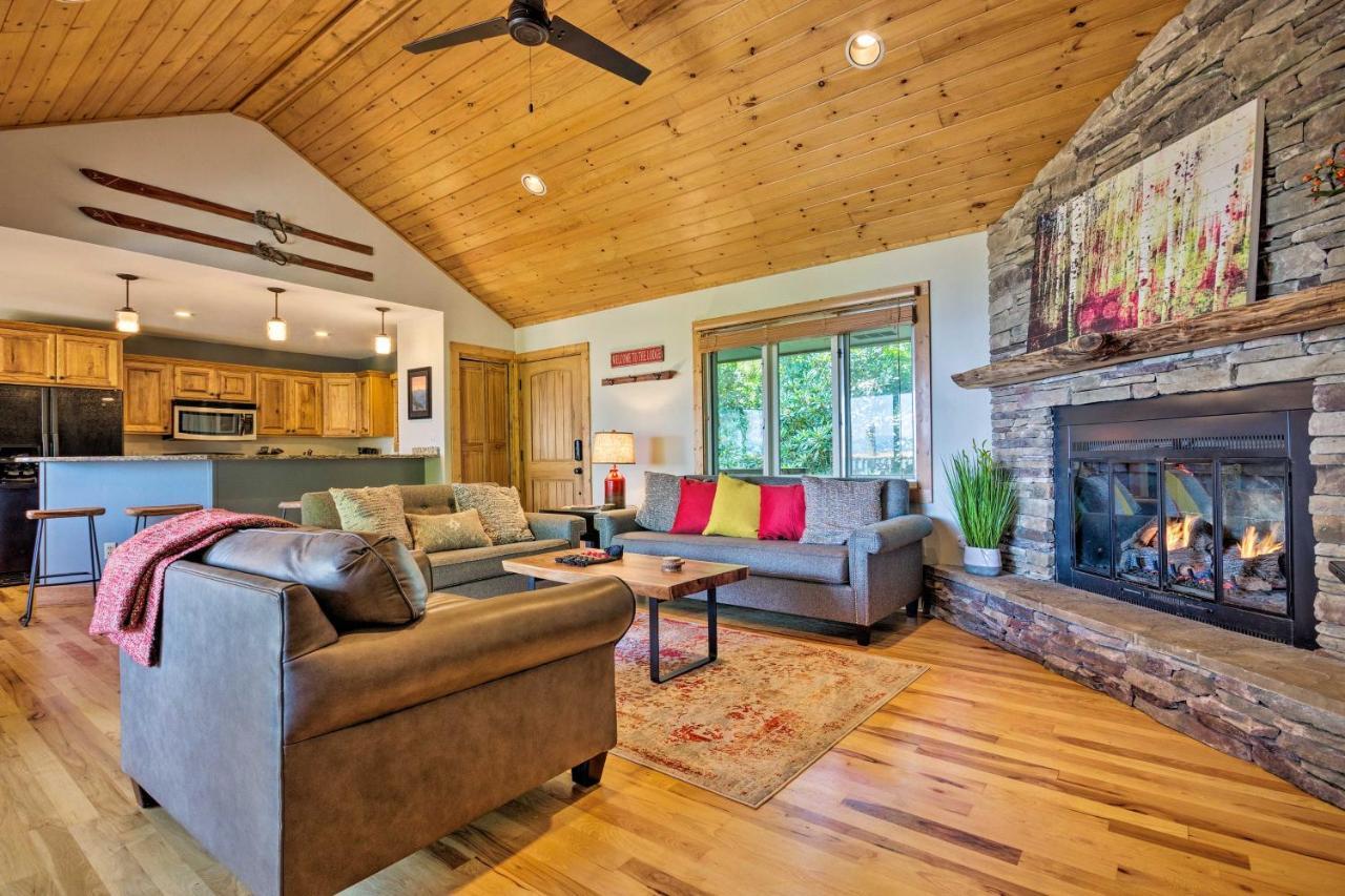 Cabin With Hot Tub And Mountain Views Less Than 5 Mi To Boone Blowing Rock Esterno foto