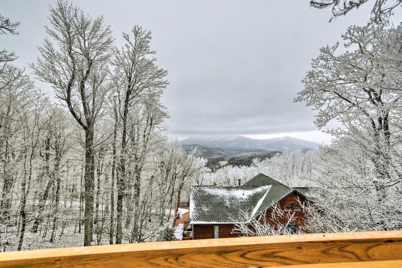 Cabin With Hot Tub And Mountain Views Less Than 5 Mi To Boone Blowing Rock Esterno foto