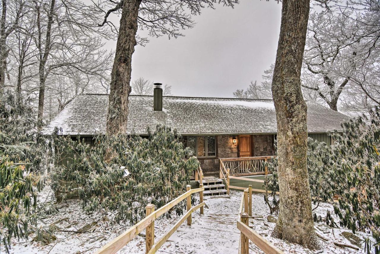 Cabin With Hot Tub And Mountain Views Less Than 5 Mi To Boone Blowing Rock Esterno foto