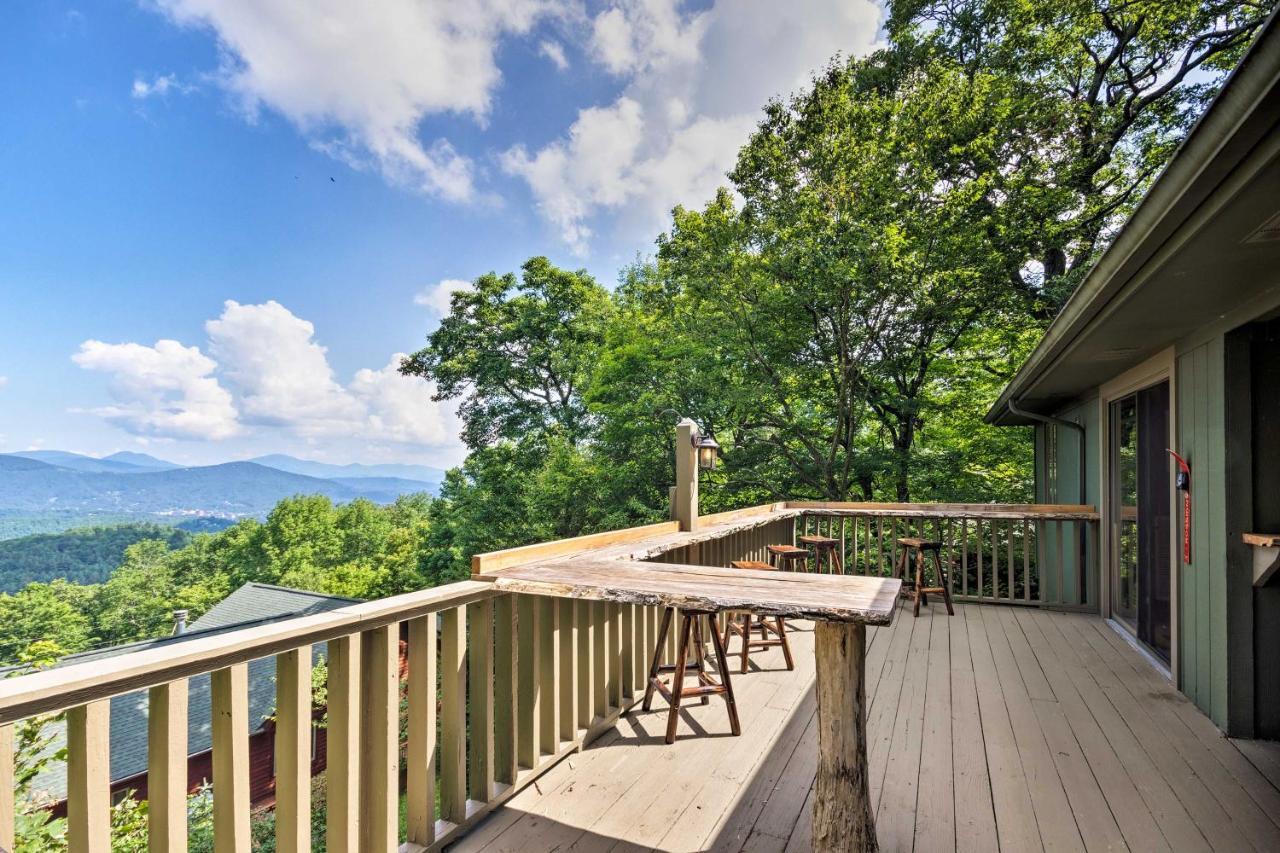 Cabin With Hot Tub And Mountain Views Less Than 5 Mi To Boone Blowing Rock Esterno foto